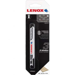 Lenox - Jig Saw Blades Blade Material: Bi-Metal Blade Length (Inch): 3-1/2 - First Tool & Supply