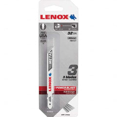 Lenox - Jig Saw Blades Blade Material: Bi-Metal Blade Length (Inch): 3-5/8 - First Tool & Supply