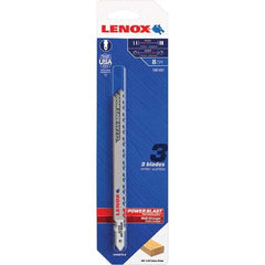 Lenox - Jig Saw Blades Blade Material: Bi-Metal Blade Length (Inch): 4-5/8 - First Tool & Supply