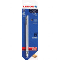 Lenox - Jig Saw Blades Blade Material: Bi-Metal Blade Length (Inch): 6 - First Tool & Supply