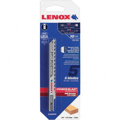 Lenox - Jig Saw Blades Blade Material: Bi-Metal Blade Length (Inch): 4 - First Tool & Supply