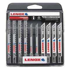 Lenox - Jig Saw Blade Sets Blade Material: Bi-Metal Minimum Blade Length (Inch): 3-5/8 - First Tool & Supply