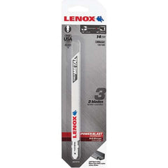 Lenox - Jig Saw Blades Blade Material: Bi-Metal Blade Length (Inch): 5-1/4 - First Tool & Supply