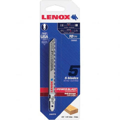 Lenox - Jig Saw Blades Blade Material: Bi-Metal Blade Length (Inch): 4 - First Tool & Supply