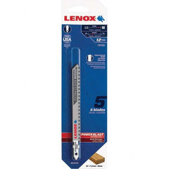 Lenox - Jig Saw Blades Blade Material: Bi-Metal Blade Length (Inch): 4-1/2 - First Tool & Supply