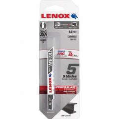 Lenox - Jig Saw Blades Blade Material: Bi-Metal Blade Length (Inch): 3-5/8 - First Tool & Supply