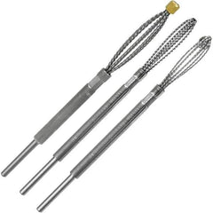 Made in USA - 3 Piece Power Deburring Tool Set - 1/4" Diam Hole Tools - First Tool & Supply