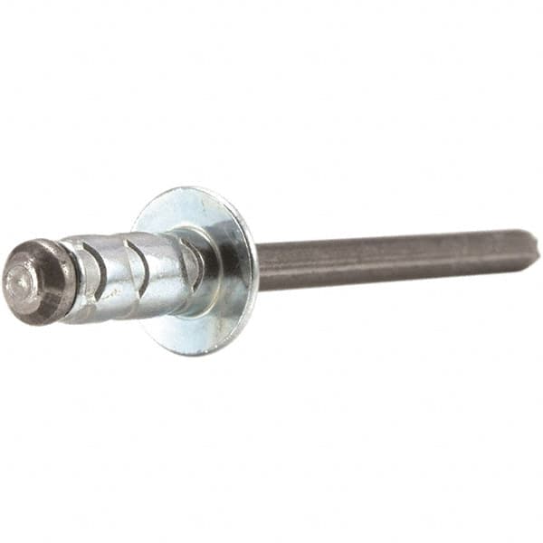 STANLEY Engineered Fastening - Size 6 Large Flange Head Aluminum Multi Grip Blind Rivet - First Tool & Supply