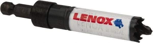 Lenox - 11/16" Diam, 1-1/2" Cutting Depth, Hole Saw - Bi-Metal Saw, Toothed Edge - First Tool & Supply