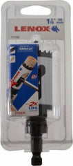 Lenox - 1-3/16" Diam, 1-1/2" Cutting Depth, Hole Saw - Bi-Metal Saw, Toothed Edge - First Tool & Supply