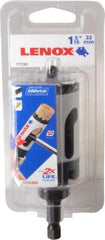 Lenox - 1-5/16" Diam, 1-1/2" Cutting Depth, Hole Saw - Bi-Metal Saw, Toothed Edge - First Tool & Supply