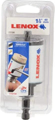 Lenox - 1-9/16" Diam, 1-1/2" Cutting Depth, Hole Saw - Bi-Metal Saw, Toothed Edge - First Tool & Supply