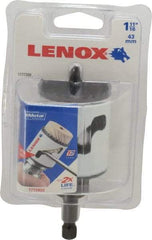 Lenox - 1-11/16" Diam, 1-1/2" Cutting Depth, Hole Saw - Bi-Metal Saw, Toothed Edge - First Tool & Supply