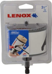 Lenox - 3-1/8" Diam, 1-1/2" Cutting Depth, Hole Saw - Bi-Metal Saw, Toothed Edge - First Tool & Supply