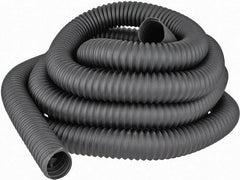 Hi-Tech Duravent - 2" ID, 25' Long, Thermoplastic Rubber Blower & Duct Hose - Black, 3-1/2" Bend Radius, 20 In/Hg, 15 Max psi, -65 to 275°F, Chemical Resistant - First Tool & Supply