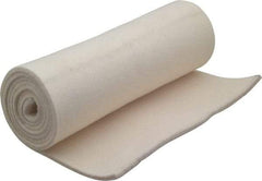 Made in USA - 3/16 Inch Thick x 66 Inch Wide x 12 Inch Long, Pressed Wool Felt Sheet - 2.3 Lbs/Square Yd., White, 400 psi - First Tool & Supply