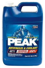 Peak - 1 Gal Antifreeze & Coolant - Ethylene Glycol & Conventional Inhibitors Composition - First Tool & Supply