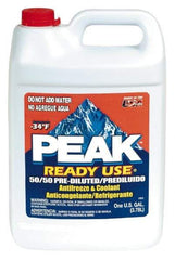 Peak - 1 Gal Conventional Premixed Antifreeze & Coolant - Ethylene Glycol & De-Ionized Water Composition - First Tool & Supply