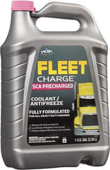 Peak - 1 Gal Heavy Duty Antifreeze & Coolant - Ethylene Glycol with SCA & Inhibitors Composition - First Tool & Supply