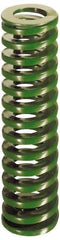 Dayton Lamina - 2" Hole Diam, 1" Rod Diam, 7" Free Length, Green Die Spring - 27.8 Lb Max Deflection, 2.8" Max Deflection, Light Duty - First Tool & Supply