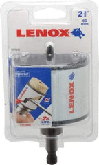 Lenox - 2-5/8" Diam, 1-1/2" Cutting Depth, Hole Saw - Bi-Metal Saw, Toothed Edge - First Tool & Supply