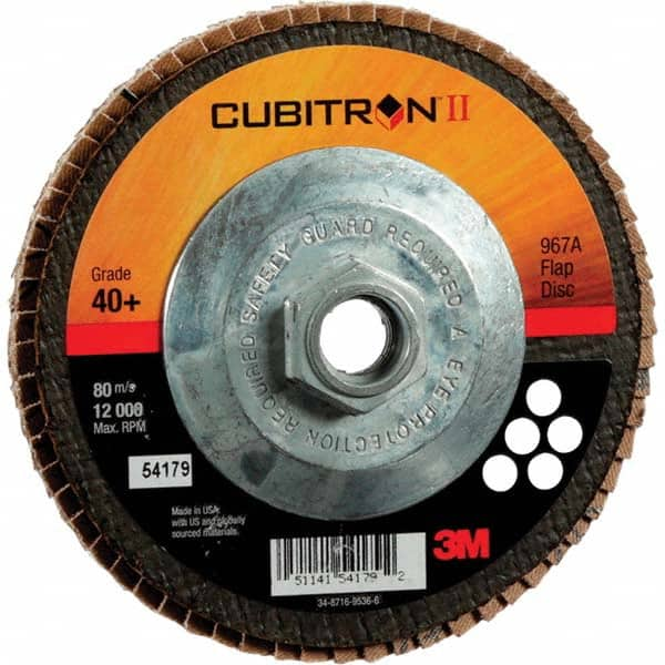 3M - Flap Discs Abrasive Type: Coated Flap Disc Type: Type 27 - First Tool & Supply