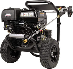 Simpson - Gas, 13 hp, 4,400 psi, 4 GPM, Cold Water Pressure Washer - AAA Triplex, 50' x 3/8" Hose - First Tool & Supply