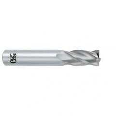 5/8 Dia. x 3-1/2 Overall Length 4-Flute .020 C/R Solid Carbide SE End Mill-Round Shank-Center Cutting-Uncoated - First Tool & Supply