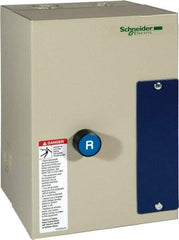 Schneider Electric - 3 Pole, 12 Amp, 24 Coil VAC, Nonreversible Enclosed IEC Motor Starter - 1 Phase Hp: 0.5 at 120 VAC, 2 at 240 VAC, 3 Phase Hp: 10 at 575 VAC, 3 at 208 VAC, 3 at 230 VAC, 7.5 at 460 VAC - First Tool & Supply