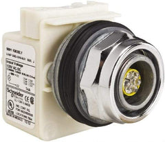 Schneider Electric - 120 V LED Indicating Light - Screw Clamp Connector - First Tool & Supply