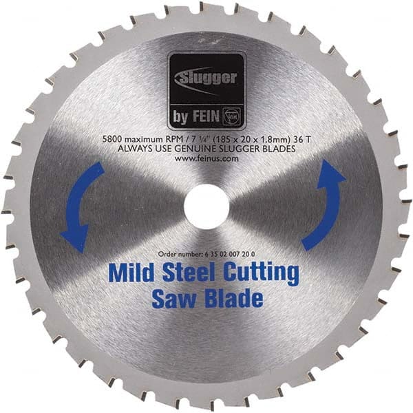 Fein - Wet & Dry-Cut Saw Blades Blade Diameter (Inch): 7-1/4 Blade Material: Carbide-Tipped - First Tool & Supply