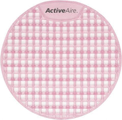 Georgia Pacific - Plastic Urinal Screen - Pink, Breezy Linen Scented - First Tool & Supply