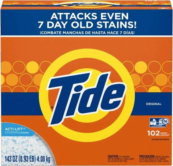 Tide - 143 oz Powder Laundry Detergent - First Tool & Supply