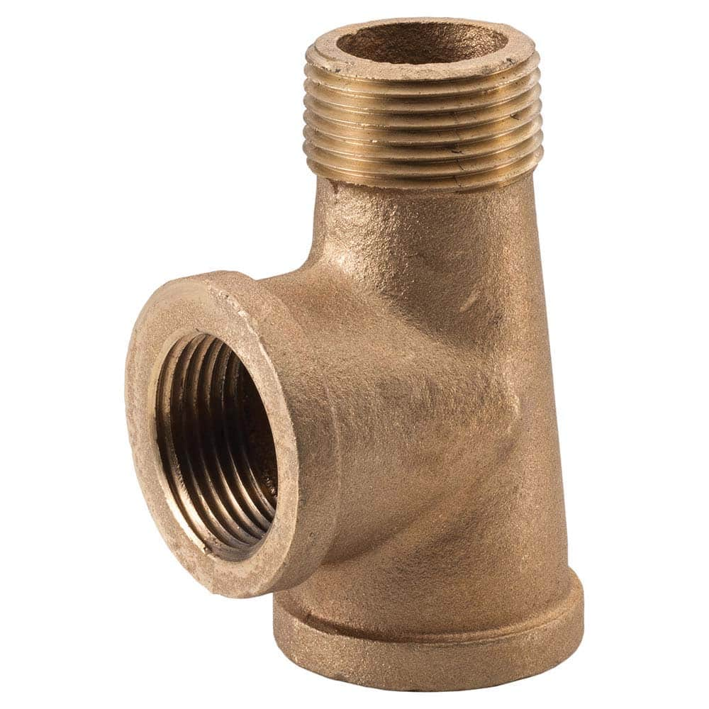 Merit Brass - Brass & Chrome Pipe Fittings Type: Street Tee Fitting Size: 1/2 - First Tool & Supply