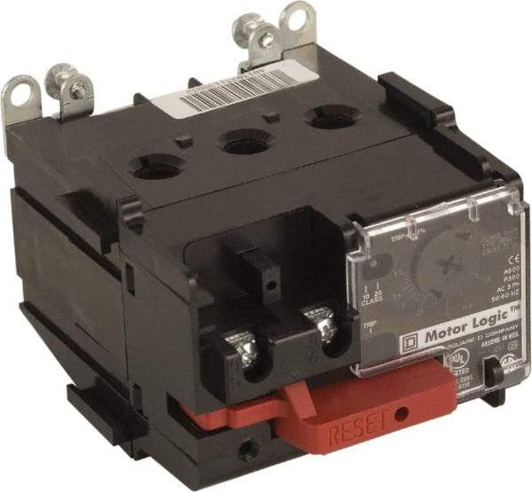 Square D - NEMA Size 00, 600 VAC, Thermal NEMA Overload Relay - For Use with Motor Logic - First Tool & Supply