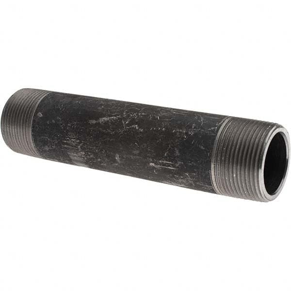 Value Collection - Black Pipe Nipples & Pipe Style: Welded Pipe Size: 1-1/4 (Inch) - First Tool & Supply