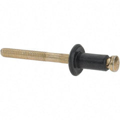 Made in USA - Aluminum Peel Blind Rivet - Steel Mandrel, 3/32" to 1/8" Grip, 12.7mm Length Under Head, - First Tool & Supply