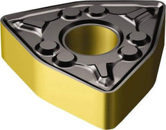 Sandvik Coromant - WNMG432 WMX Grade 4335 Carbide Turning Insert - TiCN/AI2O3/TiN Finish, 80° Trigon, 1/2" Inscr Circle, 3/16" Thick, 1/32" Corner Radius - First Tool & Supply
