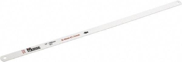 M.K. MORSE - Hand Hacksaw Blades Blade Material: Bi-Metal Blade Length (Inch): 12 - First Tool & Supply