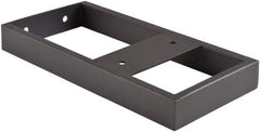 ECONOCO - Black Matte Finish Anchor Bracket - 12-3/4" Long, 6" Wide - First Tool & Supply