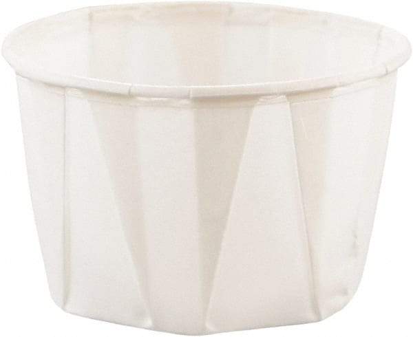 Solo - Paper Portion Cups, 2 oz, 250/Bag, 20 Bags/Carton - White - First Tool & Supply