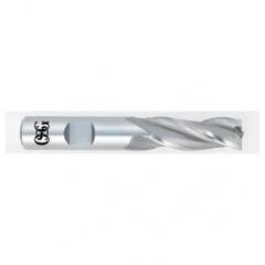 5/8 Dia. x 3-3/4 Overall Length 3-Flute Square End HSS-CO SE End Mill-Round Shank-Center Cutting-Uncoated - First Tool & Supply