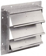 Fantech - 20-1/2 x 20-1/2" Square Wall Dampers - 21" Rough Opening Width x 21" Rough Opening Height, For Use with 2VLD20, 2VHD20, 2DRV20, 2STV20, 2CAV20 - First Tool & Supply