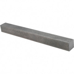 Value Collection - 12" Long x 1-1/4" High x 1-1/4" Wide, Plain Steel Undersized Key Stock - Cold Drawn Steel - First Tool & Supply