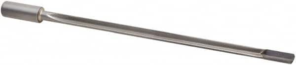 Guhring - 6.3mm, 542mm Flute Length, Carbide-Tipped Shank, Single Flute Gun Drill - First Tool & Supply