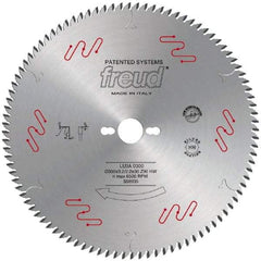 Freud - 250mm Diam, 30mm Arbor Hole Diam, 80 Tooth Wet & Dry Cut Saw Blade - Carbide-Tipped, Standard Round Arbor - First Tool & Supply