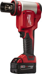 Milwaukee Tool - 20 Piece, 1-1/2 to 2" Punch Hole Diam, Power Knockout Set - First Tool & Supply