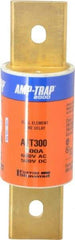 Ferraz Shawmut - 500 VDC, 600 VAC, 300 Amp, Time Delay General Purpose Fuse - Clip Mount, 7-1/8" OAL, 100 at DC, 200 at AC, 300 (Self-Certified) kA Rating, 2-1/8" Diam - First Tool & Supply