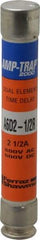 Ferraz Shawmut - 600 VAC/VDC, 2.5 Amp, Time Delay General Purpose Fuse - Clip Mount, 127mm OAL, 100 at DC, 200 at AC kA Rating, 13/16" Diam - First Tool & Supply