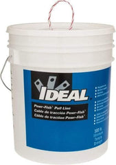 Ideal - 2,200 Ft. Long, Polyline Pulling Line - 500 Lb. Breaking Strength - First Tool & Supply